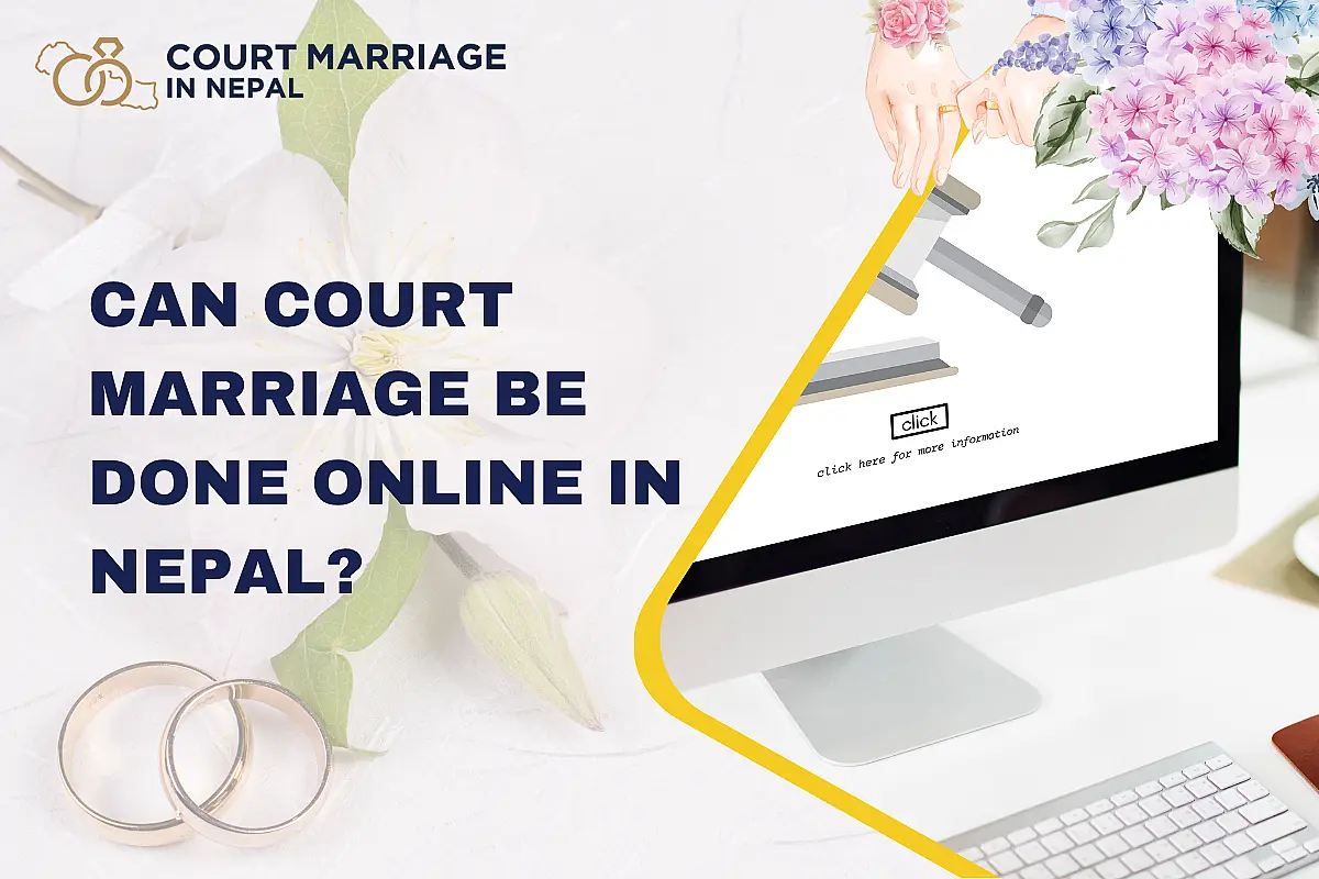 Can court marriage be done online in Nepal?